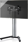 VCM my media TV-St&auml;nder Stadino Mini schwarz, silber schwarz/silber