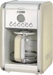 Ariete Vintage Kaffeemaschine creme, 12 Tassen