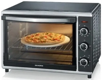 SEVERIN TO 2058 Minibackofen 1800 W schwarz