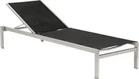 barths Sonnenliege Marbella schwarz Stahl