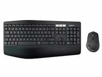 Logitech MK850 Performance Tastatur-Maus-Set kabellos schwarz