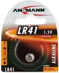 ANSMANN Knopfzelle LR41 Alkali-Mangan 1,5 V, 1 St.