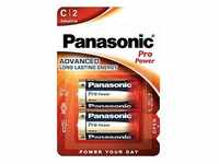 2 Panasonic Batterien Pro Power Baby C 1,5 V