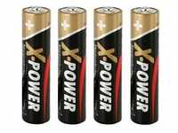 4 ANSMANN Batterien X-POWER Micro AAA 1,5 V
