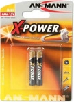 ANSMANN Batterien X-POWER Alkali-Mangan Mini AAAA 1,5 V, 2 St.