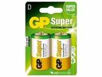 GP 2 Batterien SUPER Mono D 1,5 V