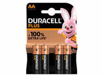 4 DURACELL Batterien PLUS Mignon AA 1,5 V