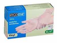 HYGOSTAR unisex Einmalhandschuhe IDEAL transparent Größe XL 100 St.