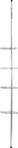 WENKO Teleskop-Duschregal Prea silber 28,0 x 20,0 x 65,0 - 275,0 cm