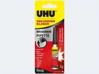 UHU 45570, UHU blitzschnell PIPETTE CONTROL Sekundenkleber 3,0 g, 1 St.