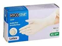 HYGOSTAR unisex Einmalhandschuhe GRIP weiß Größe XL 100 St.