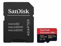 SanDisk Speicherkarte microSDHC-Card Extrem PRO 32 GB SDSQXCG-032G-GN6MA