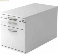 HAMMERBACHER TC20 Rollcontainer wei&szlig; 3 Ausz&uuml;ge 42,8 x 80,0 x 51,2 cm