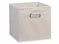 Zeller Aufbewahrungsbox 30,0 l beige 32,0 x 32,0 x 32,0 cm