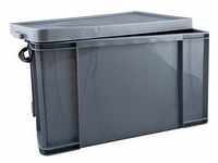 Really Useful Box Aufbewahrungsbox 84,0 l silber 71,0 x 44,0 x 38,0 cm