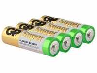4 GP Batterien SUPER Mignon AA 1,5 V