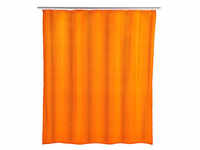 WENKO Duschvorhang orange 180,0 x 200,0 cm