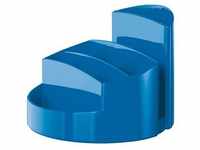 HAN Stiftehalter RONDO NEW COLOURS blau Kunststoff 9 Fächer 14,0 x 14,0 x 10,9...
