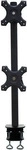 Neomounts Monitor-Halterung FPMA-D700DV schwarz f&uuml;r 2 Monitore, Tischklemme