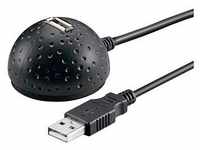 goobay USB 2.0 A Kabel 1,5 m schwarz