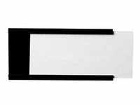 36 Legamaster Etikettenhalter magnetisch schwarz 6,0 x 3,0 cm