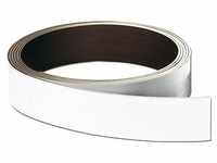 FRANKEN Magnetband weiß 5,0 x 1000,0 cm