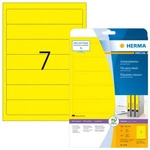 Herma 5091, HERMA Ordneretiketten 5091 gelb, 20 Blatt