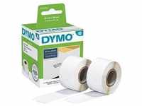 DYMO Endlosetikettenrollen für Etikettendrucker S0722370 weiß, 28,0 x 89,0 mm, 2 x