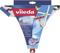 vileda 2in1 Fensterwischer 29,0 cm, 1 St. rot