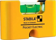 STABILA Wasserwaage Pocket Electric 17775, Kunststoff 7 cm