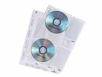 DURABLE 4er CD-/DVD-Hüllen A4 transparent, 5 St.