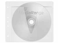 MediaRange 2er CD-/DVD-Hüllen abheftbar weiß, 50 St. BOX60