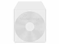 MediaRange 1er CD-/DVD-Hüllen CD-Folien-Tasche transparent, 50 St. BOX64