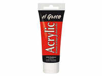 KREUL el Greco Acrylfarbe zinnoberrot 75,0 ml