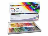 Pentel Oil Pastels Ölkreide farbsortiert 50 St. PHN-50U