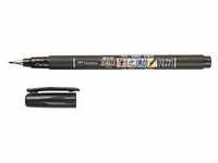Tombow Fudenosuke Härtegrad 2 Brush-Pen schwarz, 1 St. WS-BS