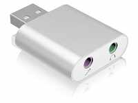RaidSonic ICY BOX® IB-AC527 USB 2.0/3,5 mm Klinke Headset-Adapter
