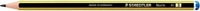 Staedtler NORIS120-3, STAEDTLER Noris 120 Bleistift H schwarz/gelb, 1 St.