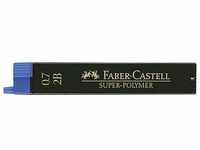 FABER-CASTELL SUPER-POLYMER Bleistiftminen schwarz 2B 0,7 mm, 12 St.