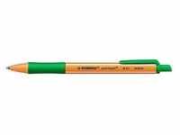 STABILO Kugelschreiber pointball orange Schreibfarbe grün, 1 St. 6030/36