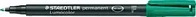 Staedtler 318-5, STAEDTLER Lumocolor Folienstift gr&uuml;n 0,6 mm permanent, 1 St.