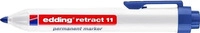 Edding 4-11003, edding retract 11 Permanentmarker blau 1,5 - 3,0 mm, 1 St.
