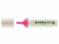edding Highlighter 24 EcoLine Textmarker rosa, 1 St. 4-24009
