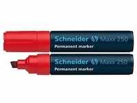 Schneider Maxx 250 Permanentmarker rot 2,0 - 7,0 mm, 1 St.