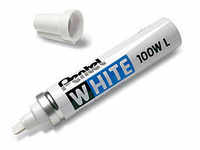 Pentel Paintmarker X100WL Industriemarker weiß 3,0 - 6,0 mm, 1 St.