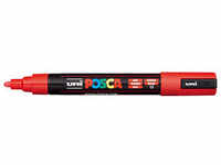 uni-ball POSCA PC-5M Acrylstift rot 1,8 - 2,5 mm, 1 St.