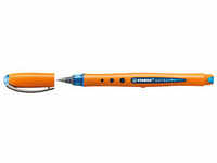 STABILO worker®+ Tintenroller orange 0,5 mm, Schreibfarbe: blau, 1 St.