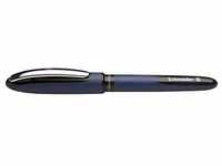 Schneider One Business Tintenroller blau/schwarz 0,6 mm, Schreibfarbe: schwarz,...