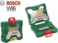 BOSCH Bohrer- und Bit-Set X-Line TiN-beschichtetes, 30-teilig