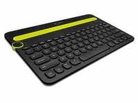 Logitech Bluetooth Multi-Device Keyboard K480 Tablet-Tastatur schwarz geeignet für
